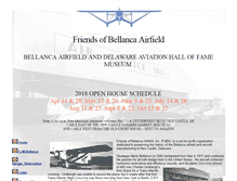 Tablet Screenshot of friendsofbellanca.org